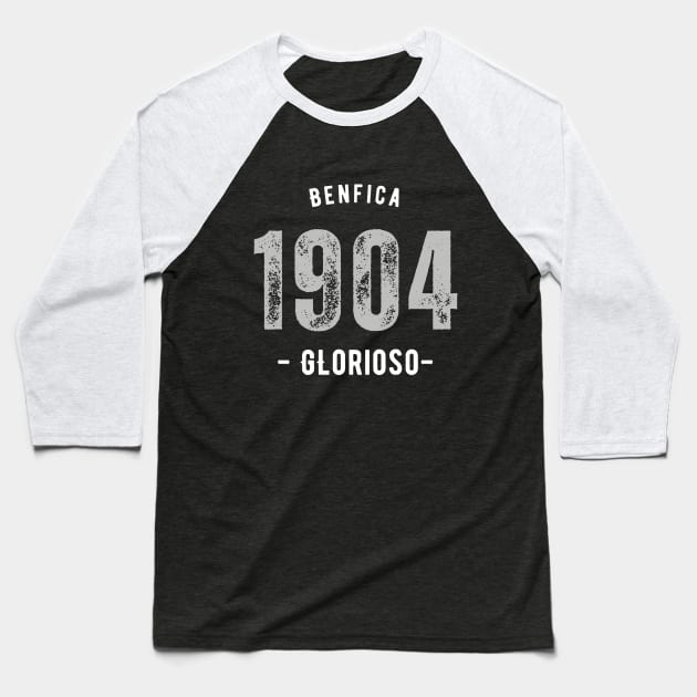 Benfica 1904 Baseball T-Shirt by Providentfoot